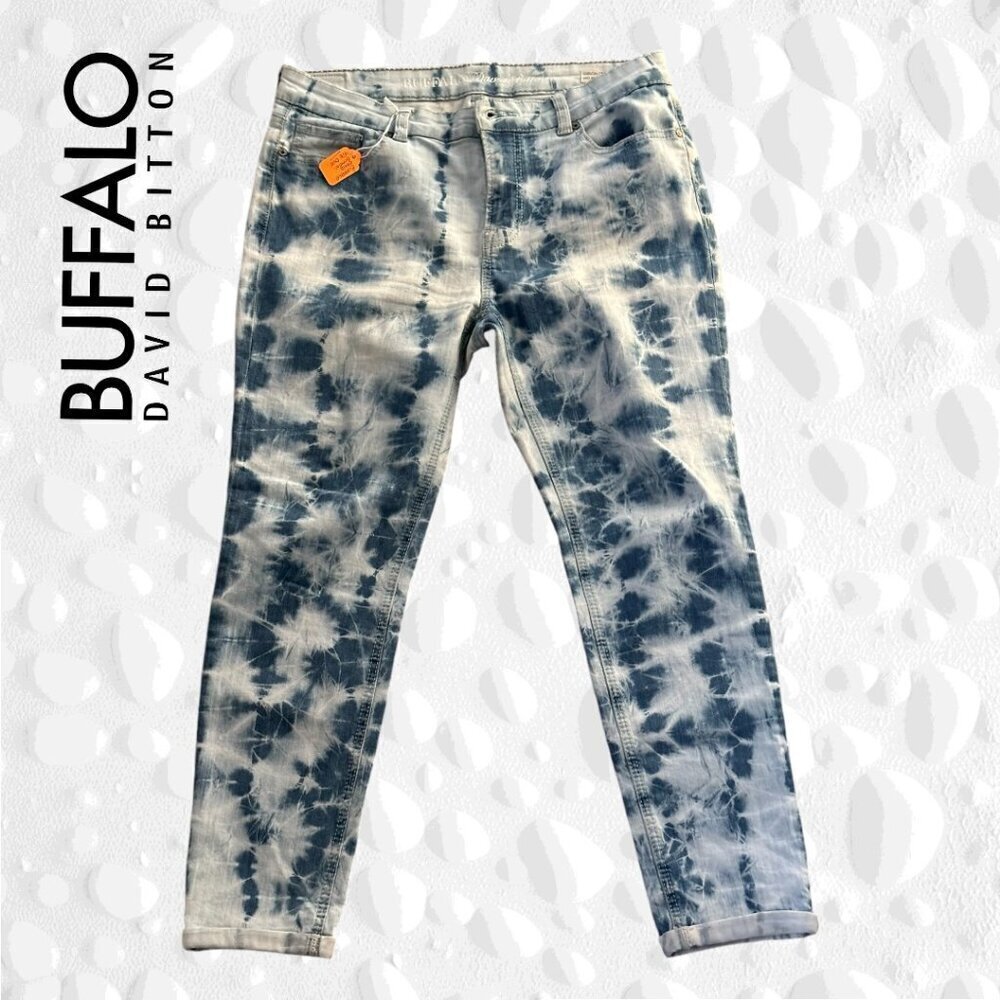 BUFFALO David Bitton Gibson Cropped Mid Rise 31" NWOT - Picture 1 of 9